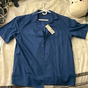 Uniqlo Open Collar short sleeve shirt